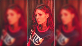 Cande Tinelli, morocha antes de teñirse Cande Tinelli, morocha antes de teñirse