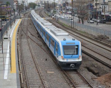 El tren Sarmiento brinda un servicio reducido por obras