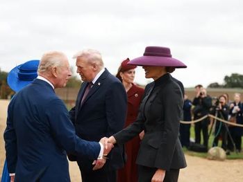 Melania Trump rompió protocolo con la realeza británica: qué fue lo que pasó