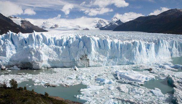 Científicos afirman que el Perito Moreno se retrotrajo hasta 800 metros