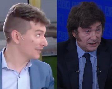 A Tarico le falló el micrófono en la mesa de Juana y se burló de Milei con una imitación