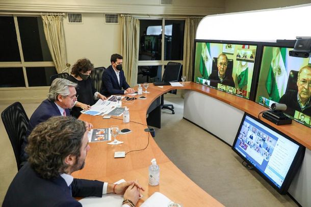 Nueva etapa del aislamiento: Alberto Fernández mantiene videoconferencias con los gobernadores