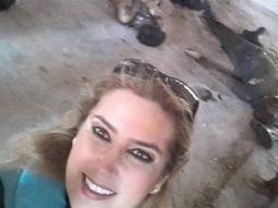 polemica por la selfie de una periodista junto a victimas de la guerra en siria polemica por la selfie de una periodista junto a victimas de la guerra en siria