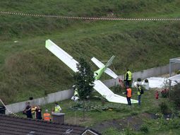 otro choque en un show aereo: un muerto al colisionar dos aviones en suiza otro choque en un show aereo: un muerto al colisionar dos aviones en suiza