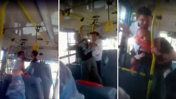 video: la pelea entre un chofer y un pasajero en pleno colectivo video: la pelea entre un chofer y un pasajero en pleno colectivo