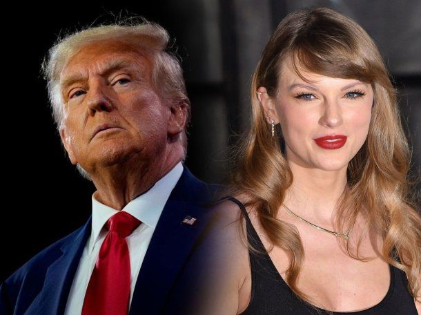 Donald Trump arremetió contra Taylor Swift por su apóyo a Kamala Harris.