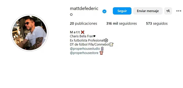Matías Defederico ahora vende ropa por internet. Matías Defederico ahora vende ropa por internet.