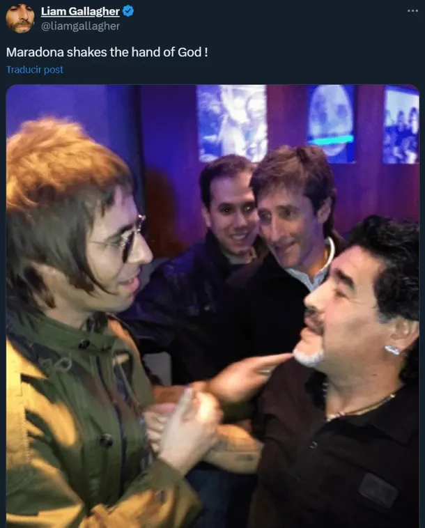 La anécdota de Oasis con Diego Maradona: Mucha actividad