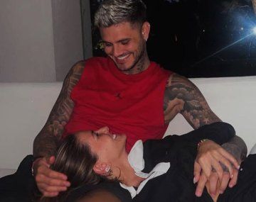 Mauro Icardi y la China Suárez.