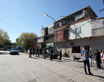 El lugar donde mataron a los tres hermanos y su amigo. Foto: Nicolas Savine