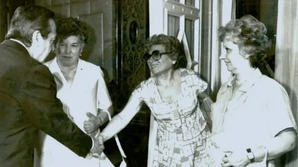 Abuelas de Plaza de Mayo celebró 40 años ininterrumpidos de democracia