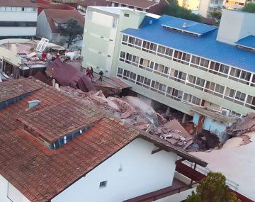 Qué declararon los cuatro detenidos por el derrumbe en Villa Gesell