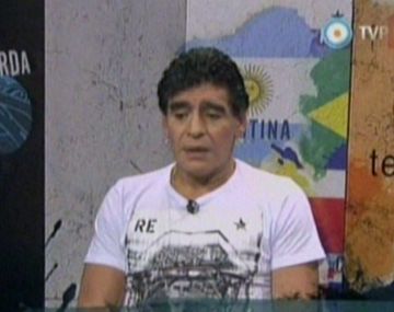 Maradona le pidió a Messi dos goles contra Bélgica