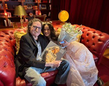 Encuentro de lujo en el Hotel Faena: Charly García recibió a Rosalía