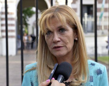 La vicegobernadora de la provincia de Buenos Aires, Verónica Magario