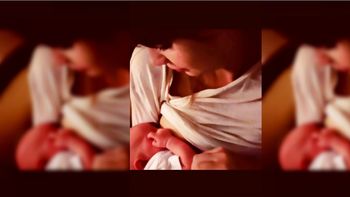 Celeste Cid publicó una foto amamantando a su hijo. Celeste Cid publicó una foto amamantando a su hijo.