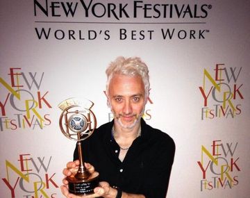 Andy Kusnetzoff fue premiado en Nueva York