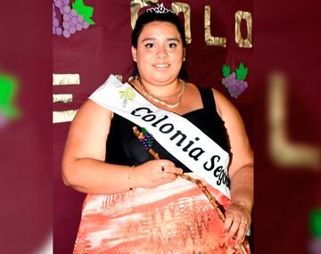 Una joven que pesa 122 kilos fue electa reina vendimial