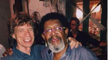 mick jagger bailo candombe con el negro rada en uruguay