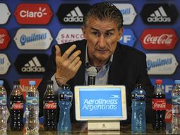 Edgardo Bauza tras la goleada de Argentina a Colombia Edgardo Bauza tras la goleada de Argentina a Colombia