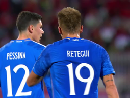 Mateo Retegui, encendido: su segundo gol con Italia