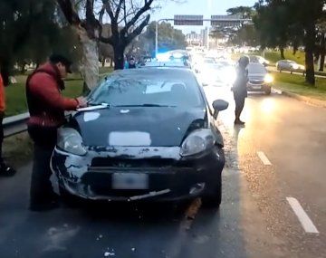 Triple choque en General Paz y Dellepiane dejó varios heridos