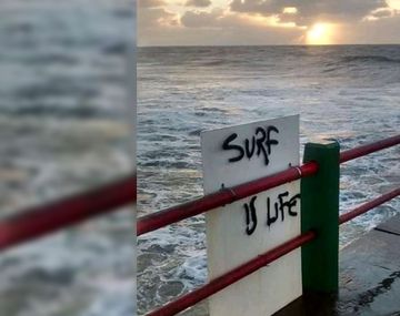 Villa Gesell: pide que levanten la cuarentena para hacer surf