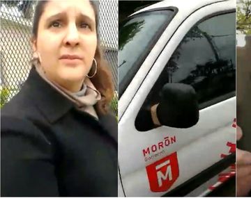 VIDEO: Utilizaron las camionetas de la Municipalidad de Morón para hacer campaña