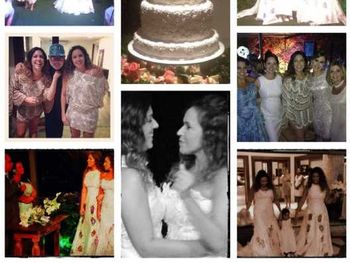 El álbum íntimo del casamiento de Daniela Mercury y su mujer