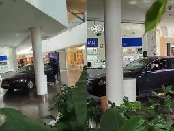 Robo en un shopping de Madrid.