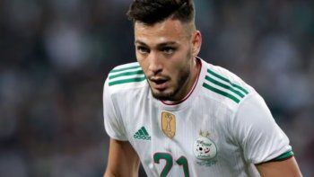 Ramy Bensebaini no podrá jugar contra la Selección Argentina en el partido debut del Mundial 2026. Ramy Bensebaini no podrá jugar contra la Selección Argentina en el partido debut del Mundial 2026.