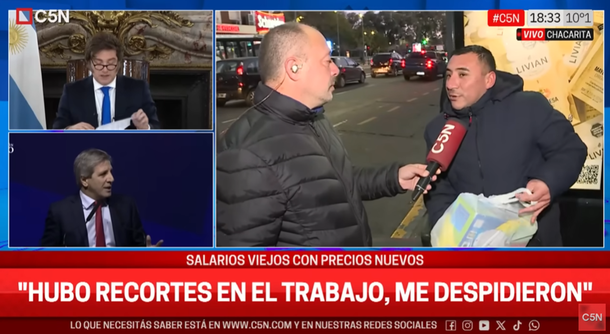 Aumentos y preocupación, los testimonios de la gente en la calle: Todo para atrás