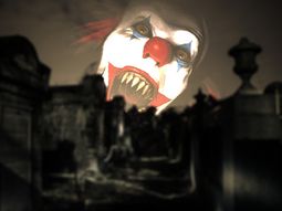 terror y misterio por un payaso en un cementerio terror y misterio por un payaso en un cementerio
