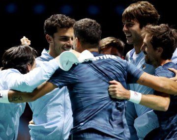 Argentina avanzó de fase en Copa Davis (Foto: Reuters).