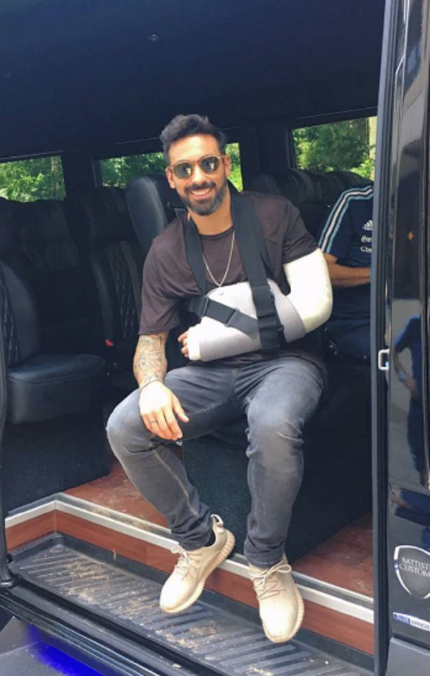 Lavezzi, positivo tras la fractura: Voy estar alentando desde afuera
