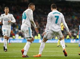 Gol de Cristiano Ronaldo para Real Madrid - Crédito:&nbsp;@realmadrid