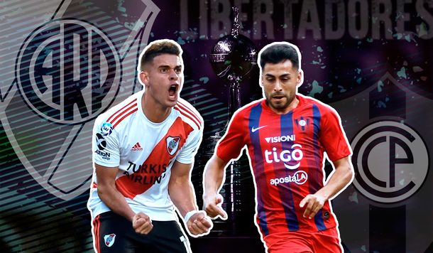 River vs Cerro Porteño por la ida de los cuartos de final de la Copa Libertadores: horario, formaciones y TV