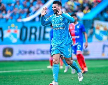 Martín Cauteruccio es el máximo goleador mundial a los 37 años