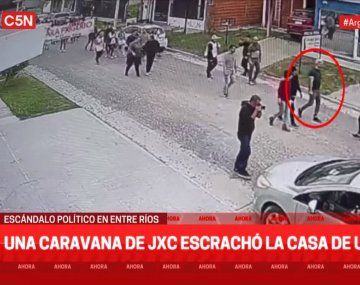 Entre Ríos: militantes de JxC escracharon la casa de un intendente peronista