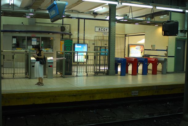 Un subte de la Línea A arrolló a una persona y el servicio estuvo limitado