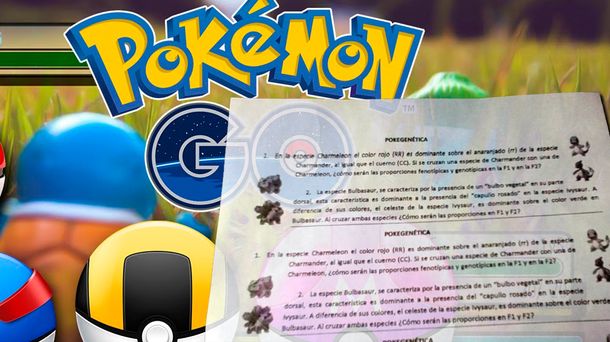 Una docente aprovechó el furor por Pokémon y elaboró un una Pokeprueba