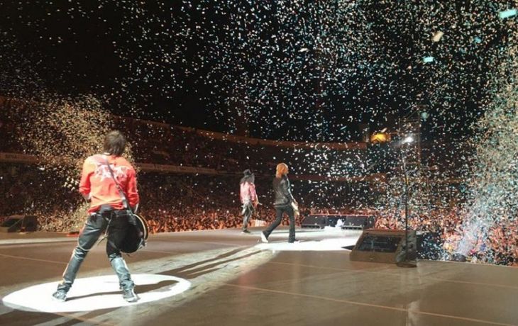 Los Guns N Roses sacudieron Rosario.