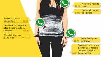 unicef concientiza a las mujeres: 5 mensajes de whatsapp que muestran que no te quiere unicef concientiza a las mujeres: 5 mensajes de whatsapp que muestran que no te quiere