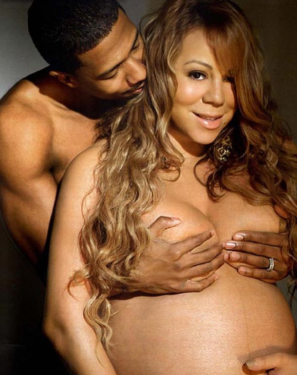 Mariah Carey y Nick Cannon desnudo