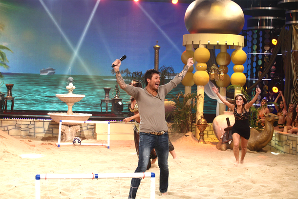 Peter y Paula perdieron al fútbol con Tinelli y Feudale