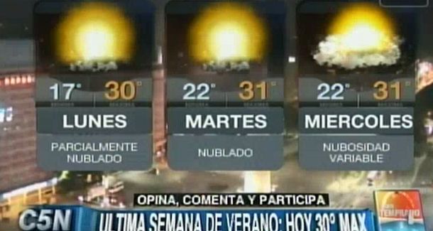 La semana arranca con buen tiempo y una máxima de 30 grados