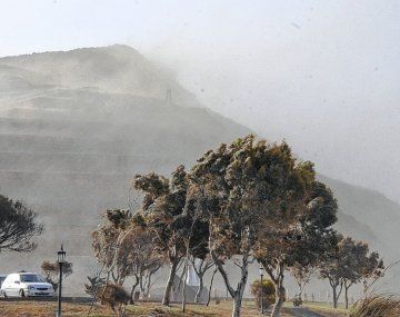 Alerta por vientos fuertes en tres provincias