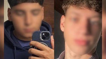Juan Bautista Bravo e Imanol Santerre, los acusados de matar a una nutria en Bahía Blanca. Juan Bautista Bravo e Imanol Santerre, los acusados de matar a una nutria en Bahía Blanca.