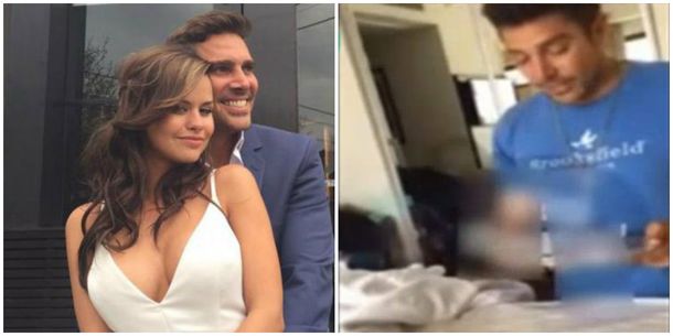 María del Mar reveló por qué grabó a Matías Alé en pleno delirio místico