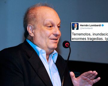 El desafortunado tuit de Hernán Lombardi